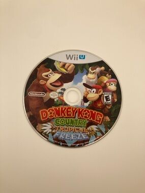 DISC ONLY - Nintendo Wii U Donkey Kong Country: Tropical Freeze